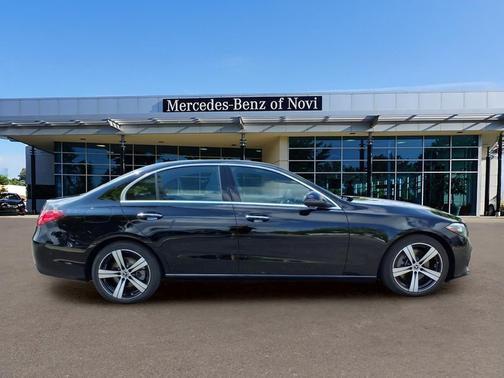 Black 2025 Mercedes-Benz C-Class C 300 4MATIC