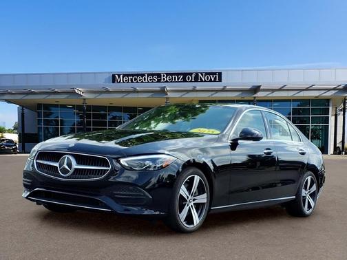 Black 2025 Mercedes-Benz C-Class C 300 4MATIC