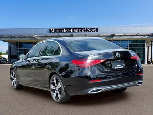Black 2025 Mercedes-Benz C-Class C 300 4MATIC