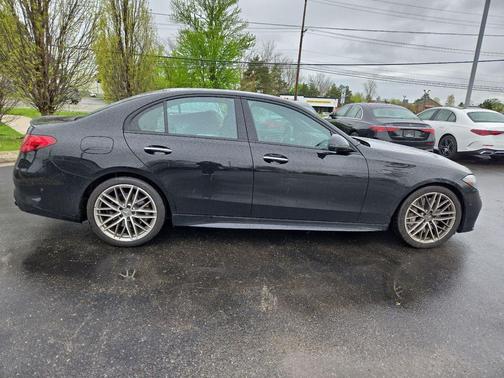 Black 2024 Mercedes-Benz AMG C 43 4MATIC