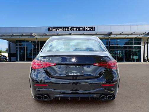 Black 2024 Mercedes-Benz AMG C 43 4MATIC