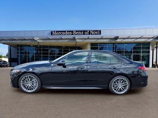 Black 2024 Mercedes-Benz AMG C 43 4MATIC