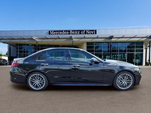 Black 2024 Mercedes-Benz AMG C 43 4MATIC