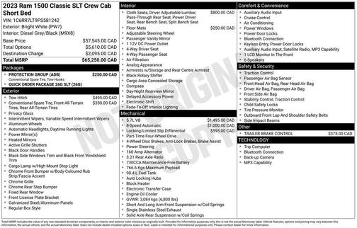 2023 RAM 1500 Classic SLT