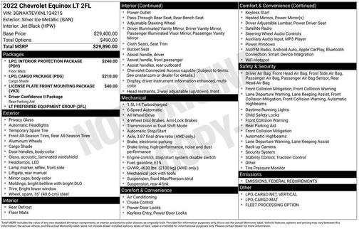 2022 Chevrolet Equinox 1LT