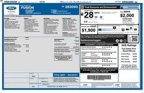 2014 Ford Fusion SE