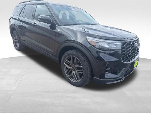 AGATE BLACK METALLIC 2026 Ford Explorer ST-Line