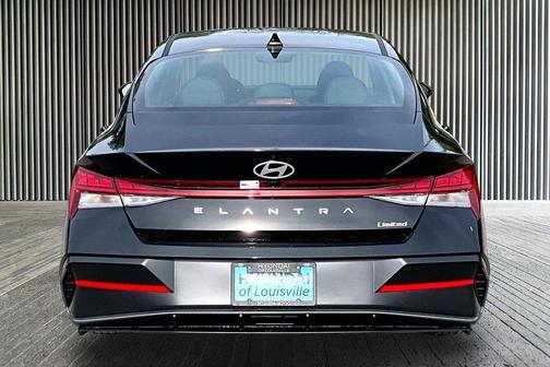 Black 2026 Hyundai ELANTRA Limited