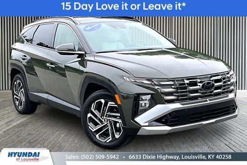 Green 2025 Hyundai TUCSON Limited