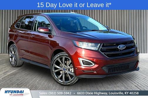Bronze 2016 Ford Edge Sport