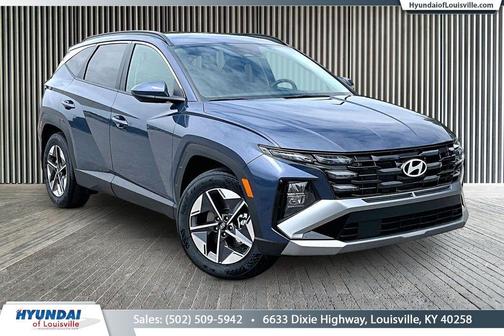 Atlantic Blue 2026 Hyundai TUCSON SEL