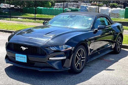 Shadow Black 2023 Ford Mustang EcoBoost Premium