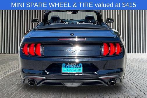 Shadow Black 2023 Ford Mustang EcoBoost Premium