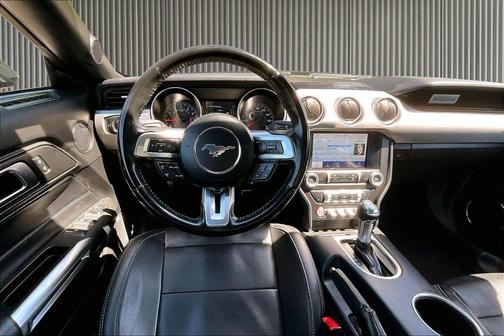 Shadow Black 2023 Ford Mustang EcoBoost Premium