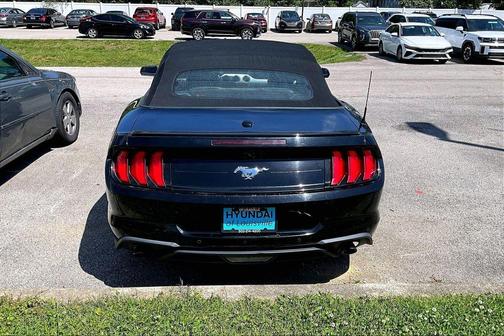 Shadow Black 2023 Ford Mustang EcoBoost Premium