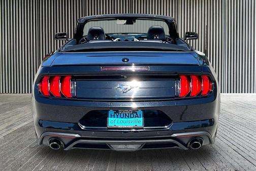 Shadow Black 2023 Ford Mustang EcoBoost Premium