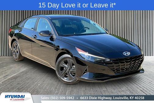 Onyx Black 2023 Hyundai ELANTRA SEL