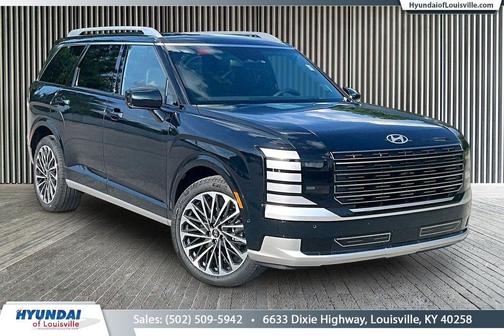 Emerald Pearl 2026 Hyundai Palisade Hybrid Calligraphy