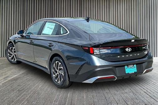Portofino Gray 2026 Hyundai SONATA Hybrid Blue