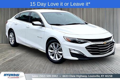 Summit White 2023 Chevrolet Malibu LT