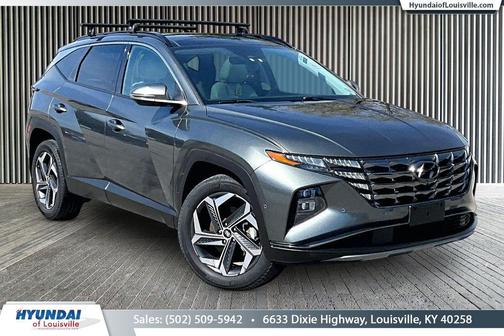 Amazon Gray 2023 Hyundai TUCSON Limited