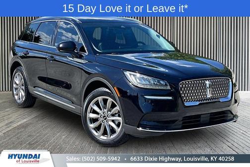 Black 2021 Lincoln Corsair Standard
