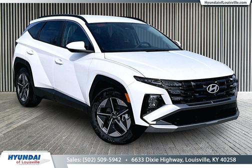 White Pearl 2026 Hyundai TUCSON SEL