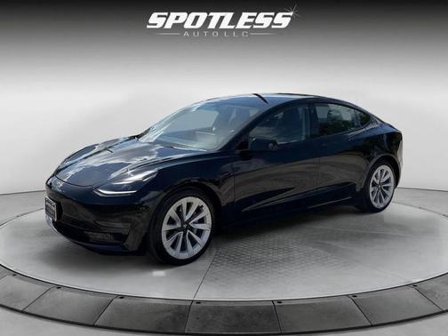 Solid Black 2022 Tesla Model 3 Standard Range