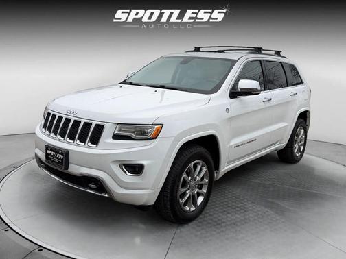 Bright White Clearcoat 2015 Jeep Grand Cherokee Overland SUV