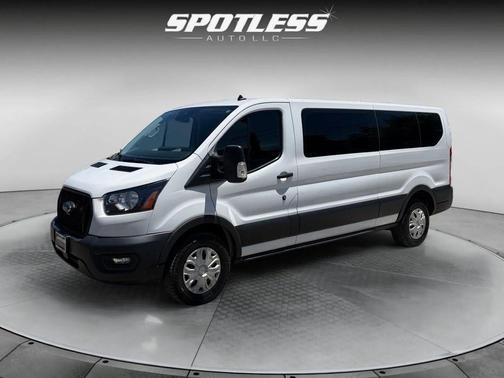 Oxford White 2023 Ford Transit-350 XL
