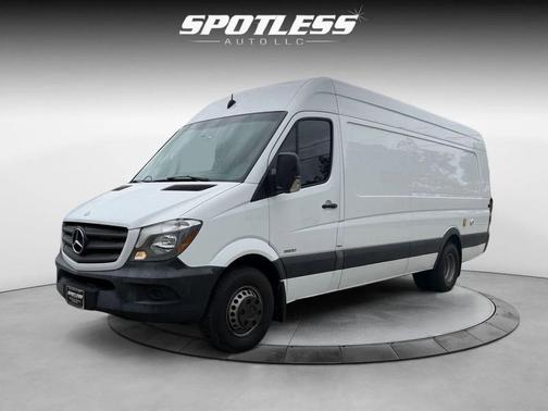 Grey White 2015 Mercedes-Benz Sprinter Normal Roof