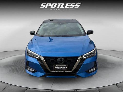 Electric Blue Metallic 2022 Nissan Sentra SR
