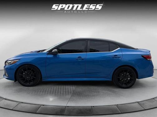 Electric Blue Metallic 2022 Nissan Sentra SR