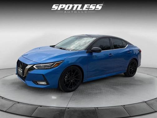 Electric Blue Metallic 2022 Nissan Sentra SR