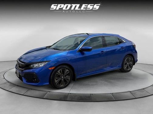 Cosmic Blue Metallic 2018 Honda Civic EX