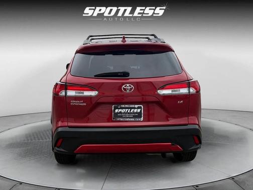 Barcelona Red Metallic 2023 Toyota Corolla Cross LE