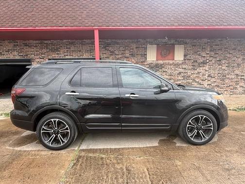 Black 2013 Ford Explorer Sport