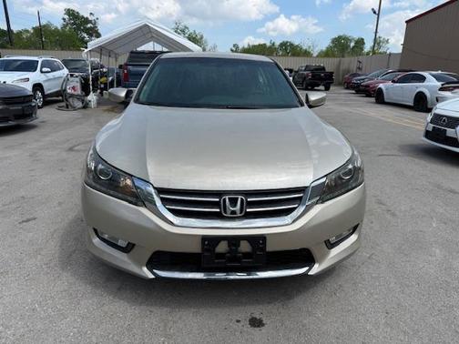 Beige 2015 Honda Accord Sport