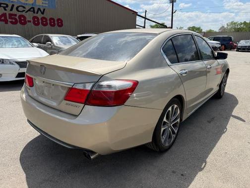 Beige 2015 Honda Accord Sport