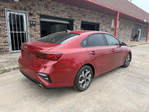 Red 2019 Kia Forte LXS