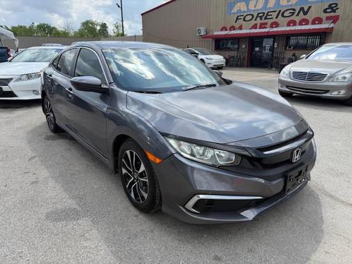 Gray 2019 Honda Civic LX