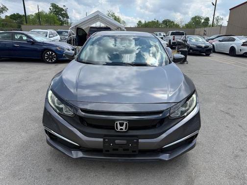 Gray 2019 Honda Civic LX