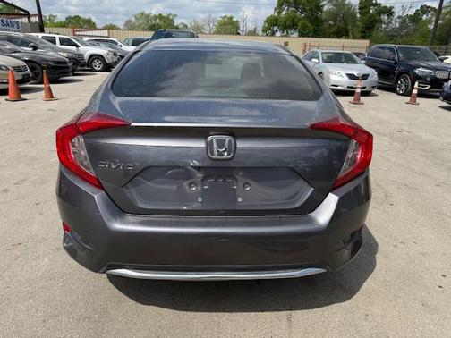 Gray 2019 Honda Civic LX