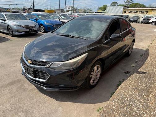 Black 2016 Chevrolet Cruze LT Auto