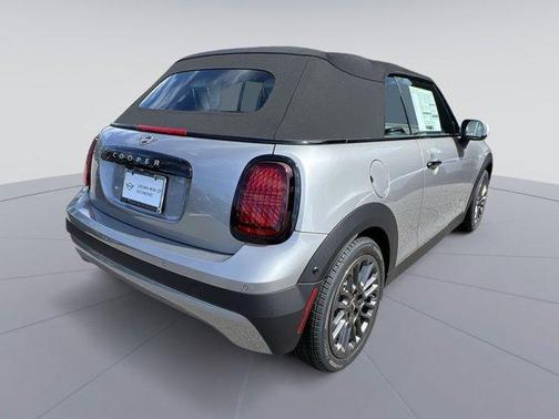 Silver 2026 MINI Convertible Cooper