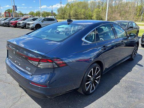 Canyon River Blue 2024 Honda Accord Hybrid Touring