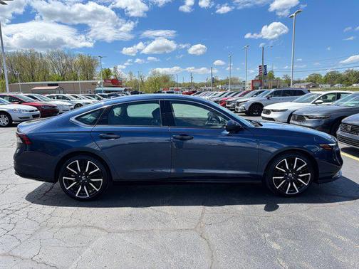 Canyon River Blue 2024 Honda Accord Hybrid Touring
