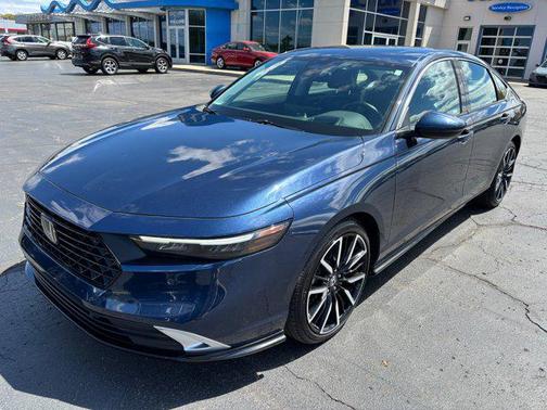 Canyon River Blue 2024 Honda Accord Hybrid Touring