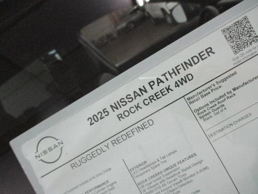 2025 Nissan Pathfinder Rock Creek 4WD