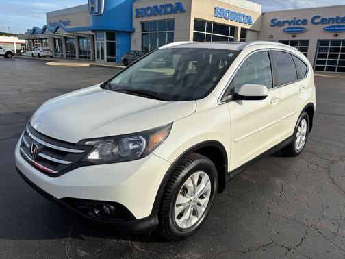 White Diamond Pearl 2012 Honda CR-V EX-L